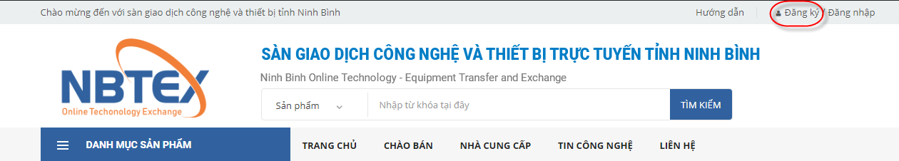 Hướng dẫn đăng ký thành viên